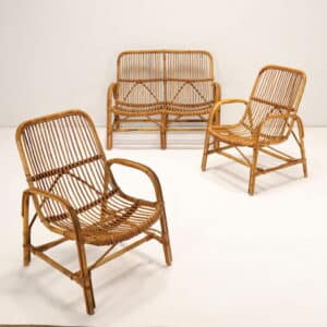 Sedute Vintage in Bambù