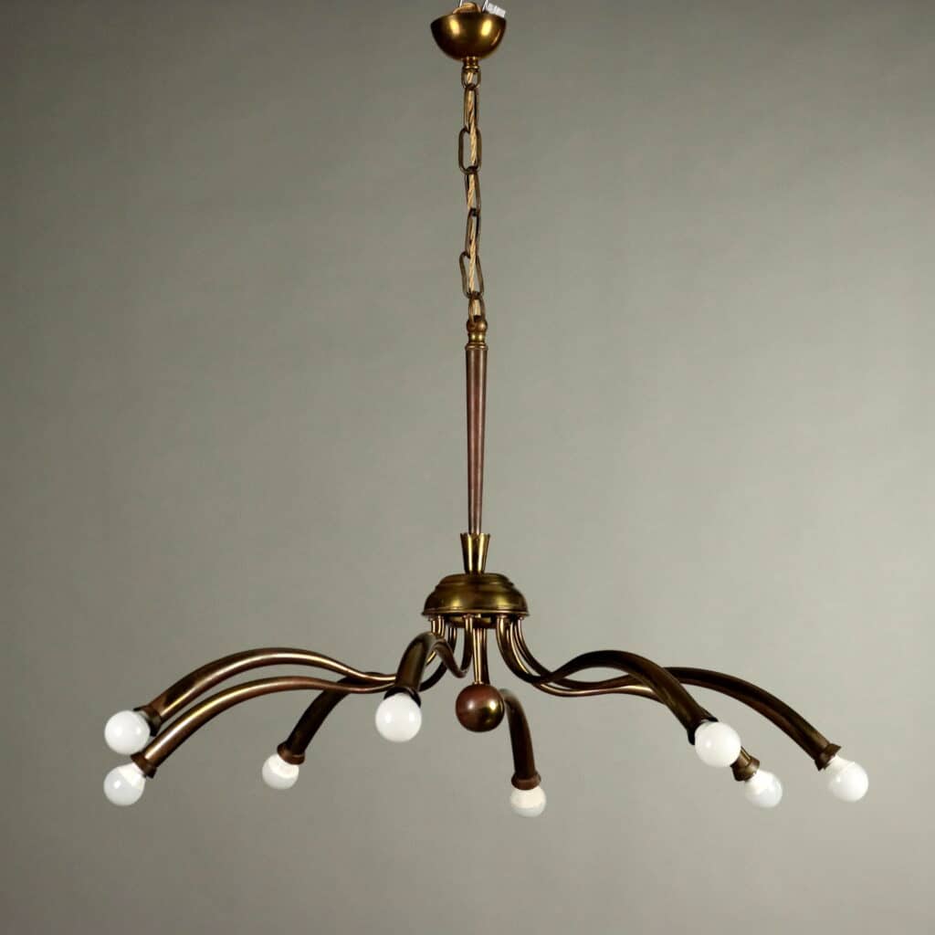 Elegante lampada a soffitto anni '50