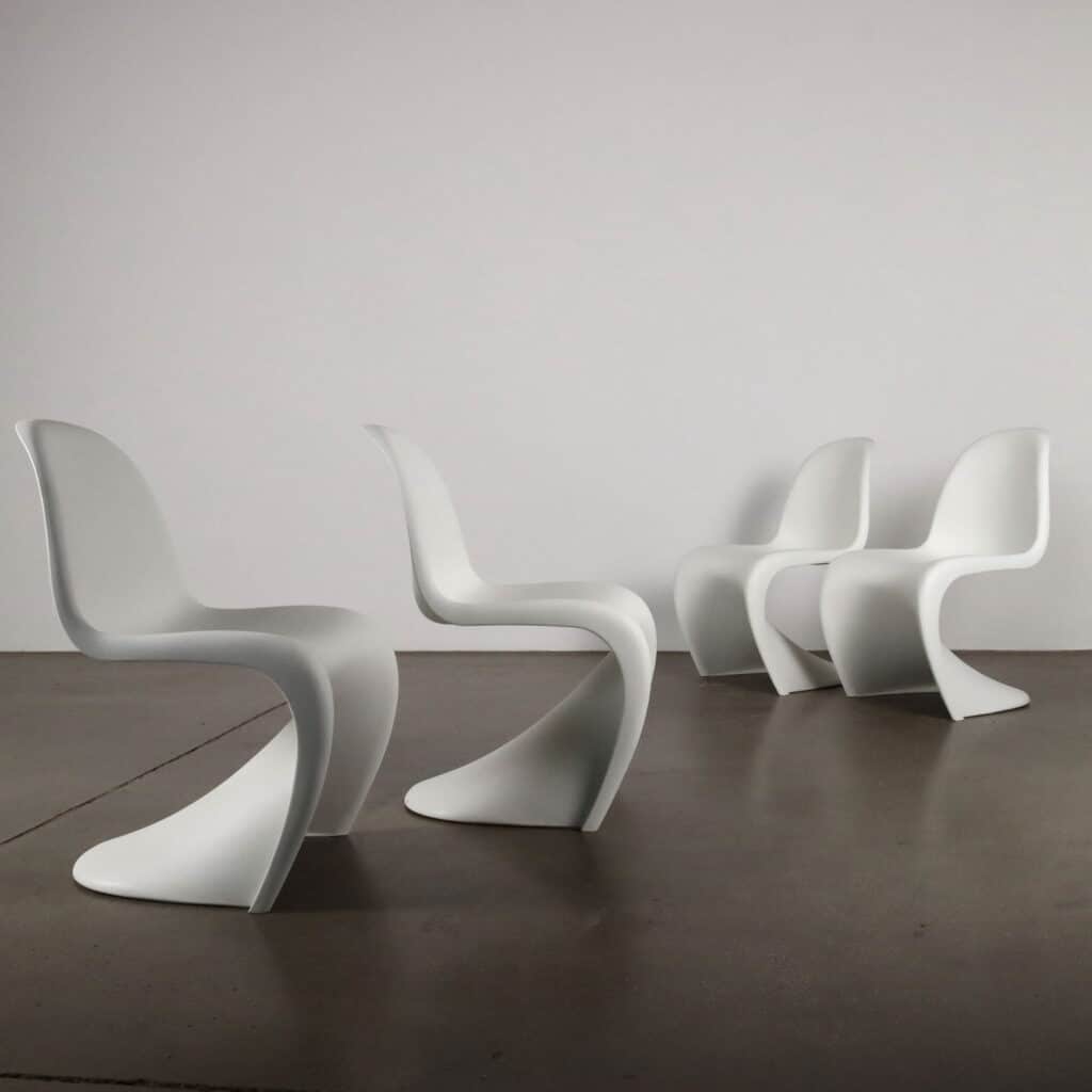 Quattro Panton Chair by Verner Panton