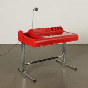 Scrivania rossa 'Orix' by Molteni&C