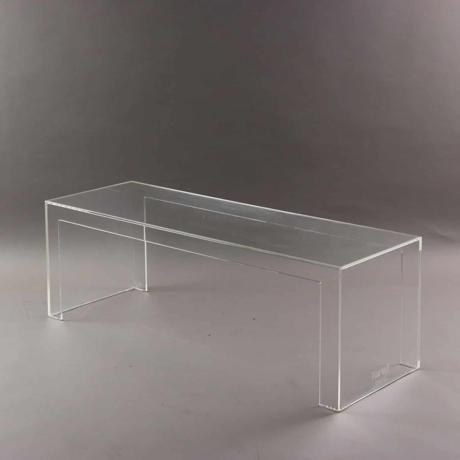 Tavolo 'Invisible Low' by Kartell