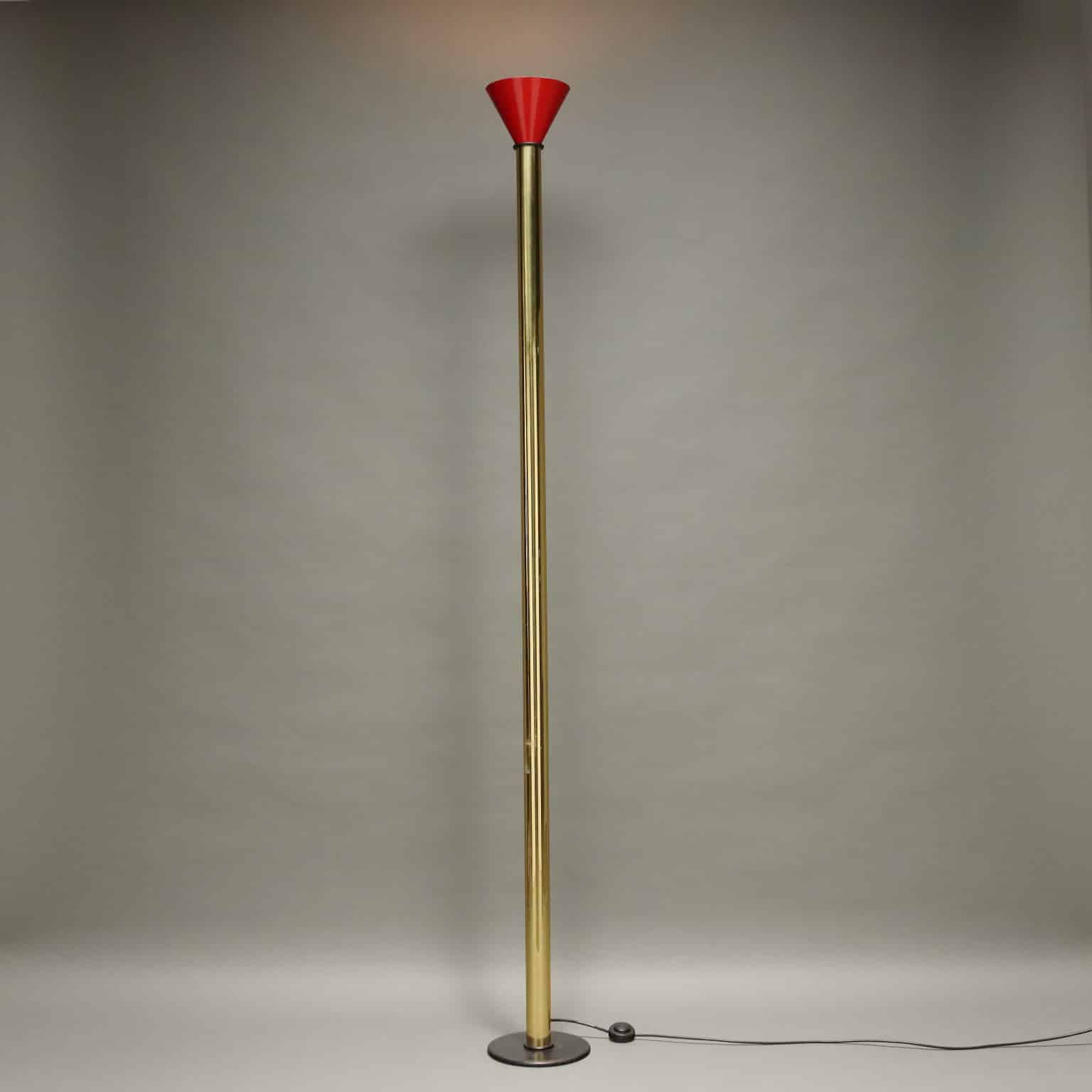 Lampada da terra vintage anni '70