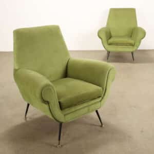 Due Poltrone anni '60 tipo Radice