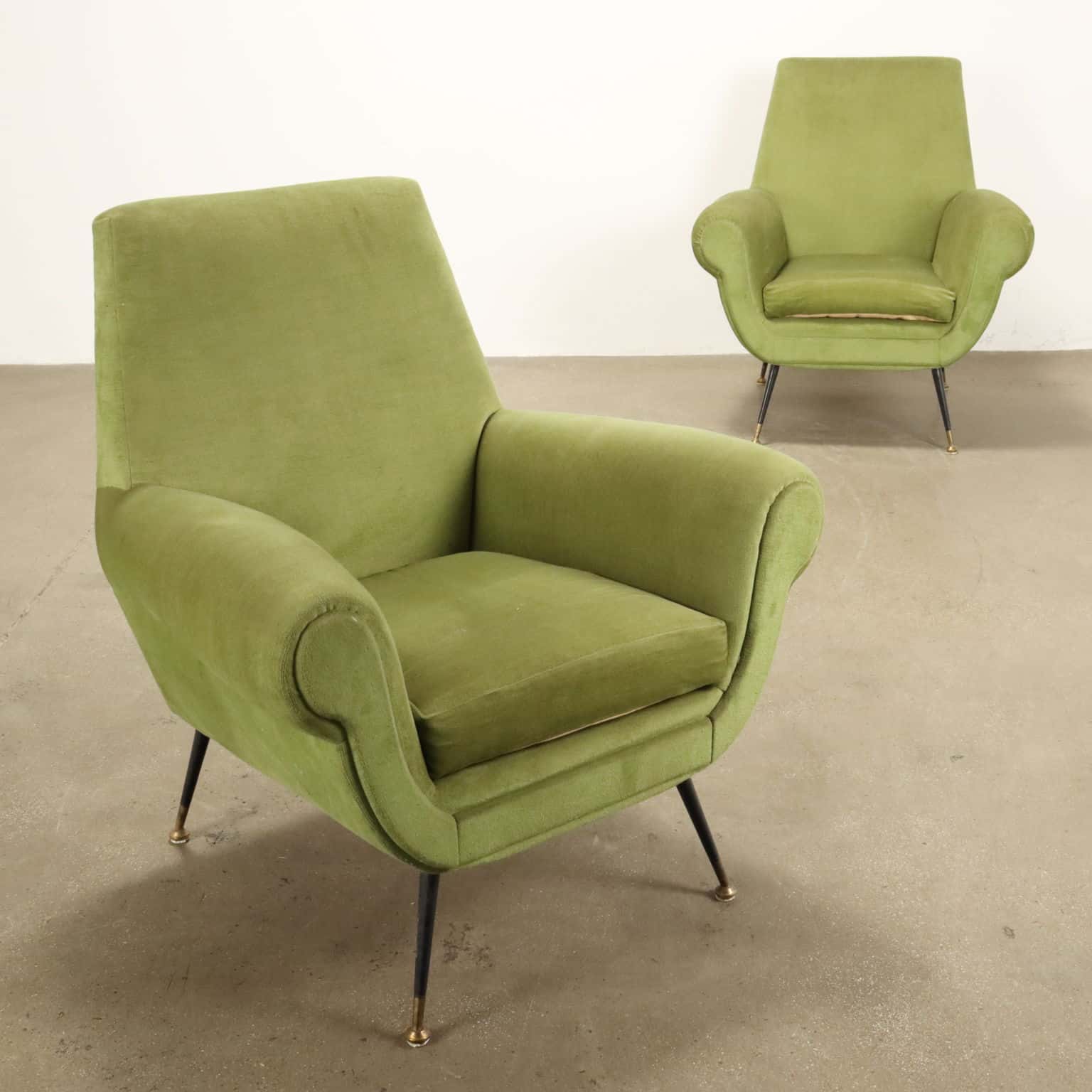 Due Poltrone anni '60 tipo Radice