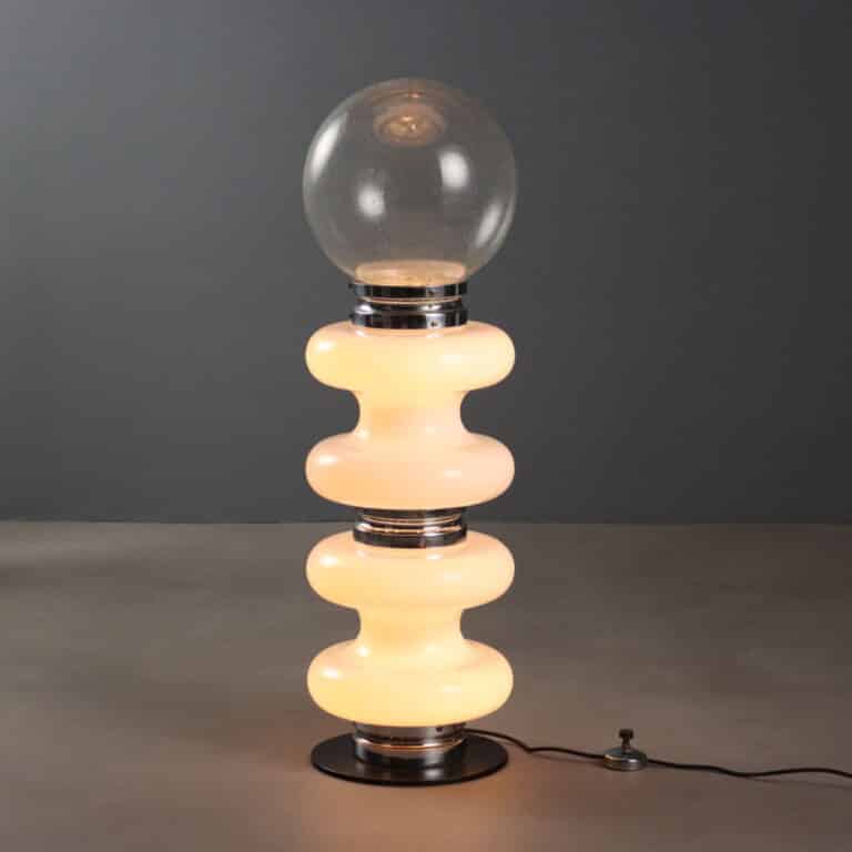 Lampada da terra anni '60 con doppia accensione