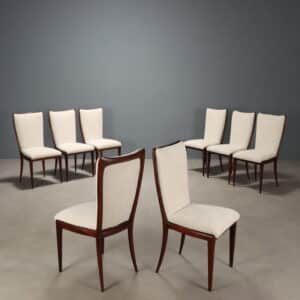 Otto Sedie da pranzo anni '50