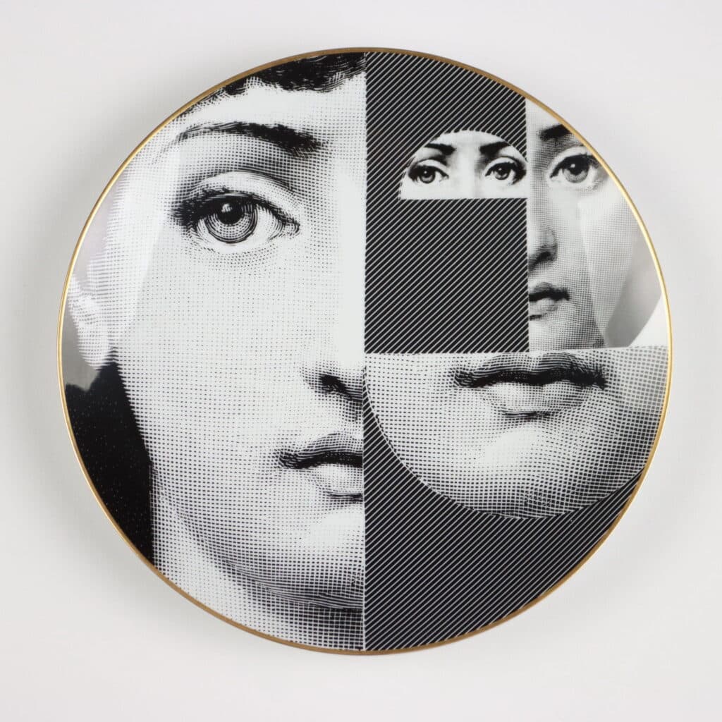 Piatto by Piero Fornasetti per Rosenthal