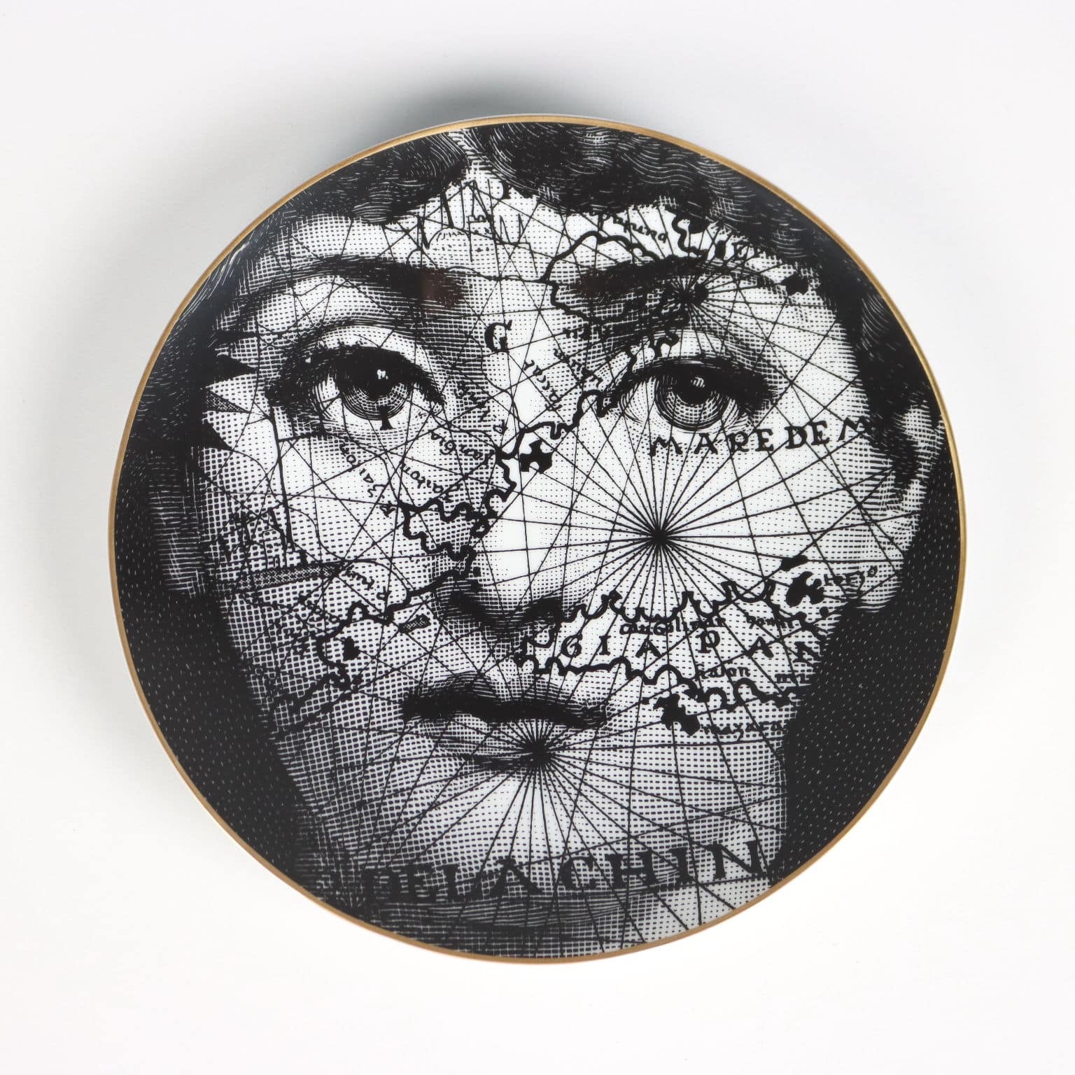 Piatto Rosenthal by Piero Fornasetti
