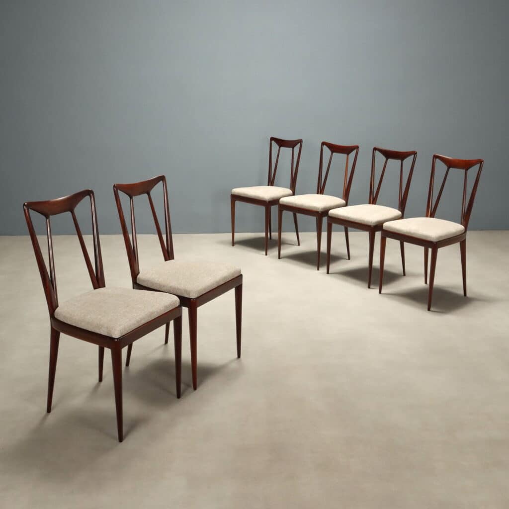 Sedie di manifattura italiana anni '50