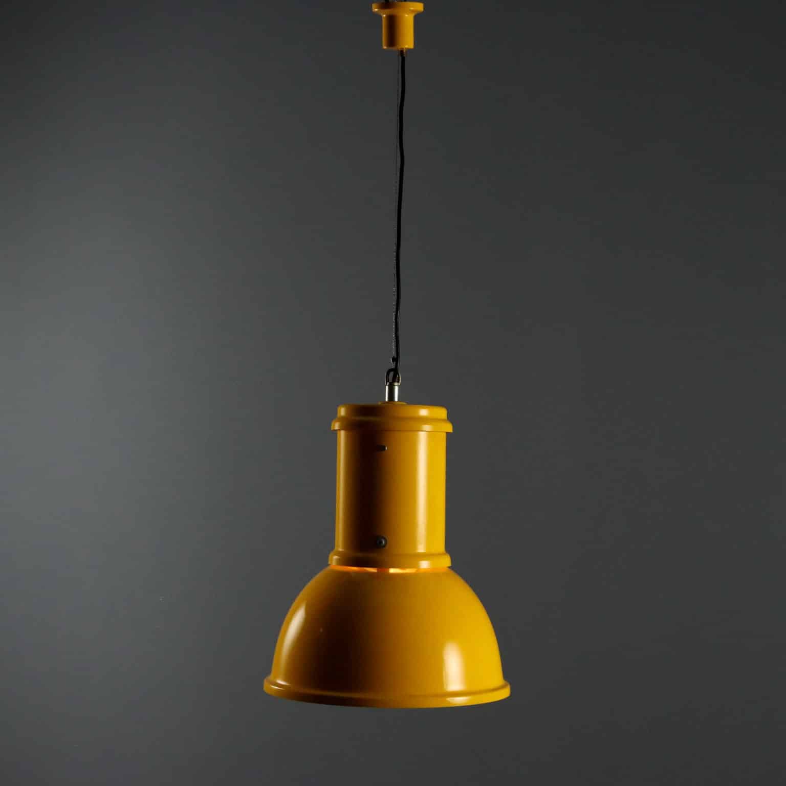 Lampada tipo industrial anni '70