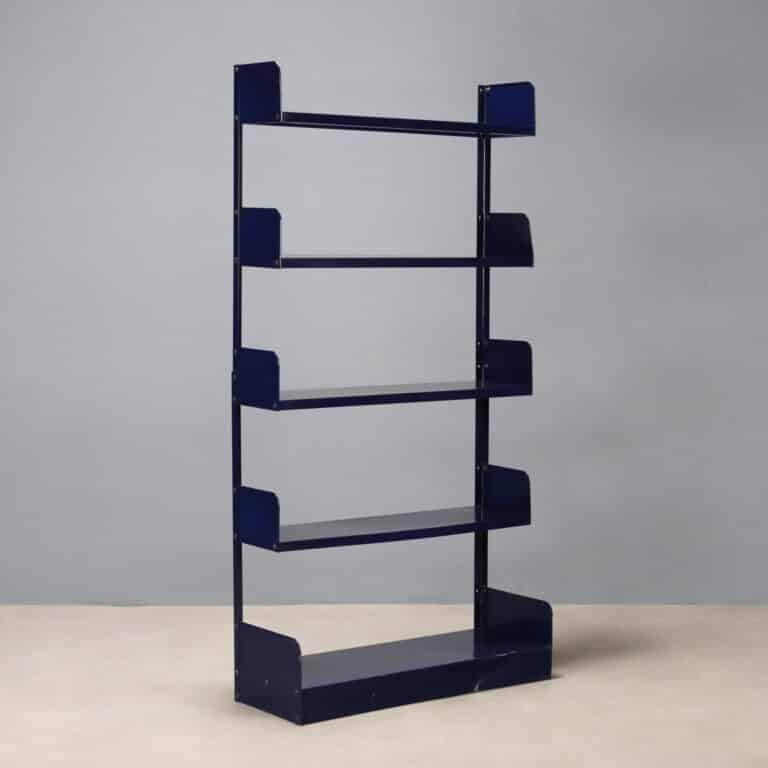 Libreria in metallo anni '70