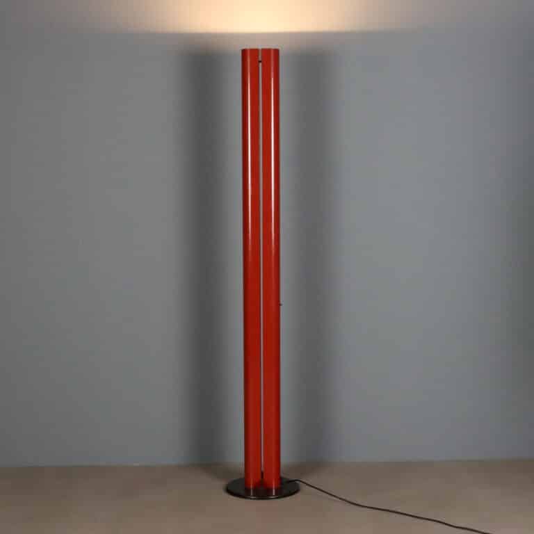 Lampada 'Megaron' rossa by Gianfranco Frattini