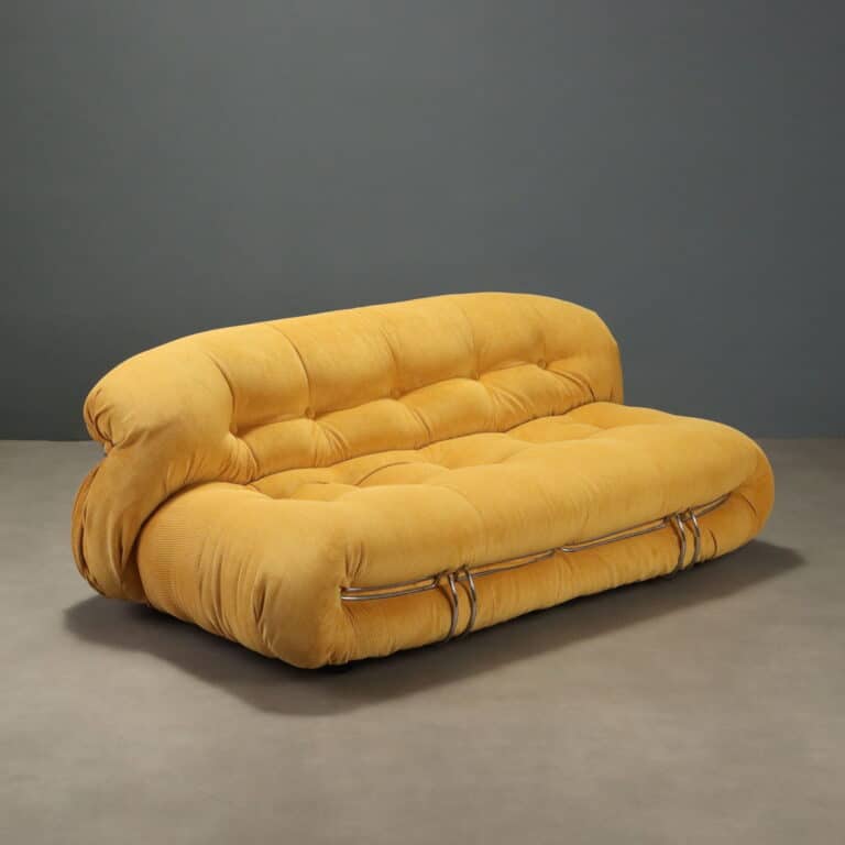 Divano due posti 'Soriana' by Afra & Tobia Scarpa