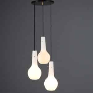 Lampada anni '60 a tre punti luce