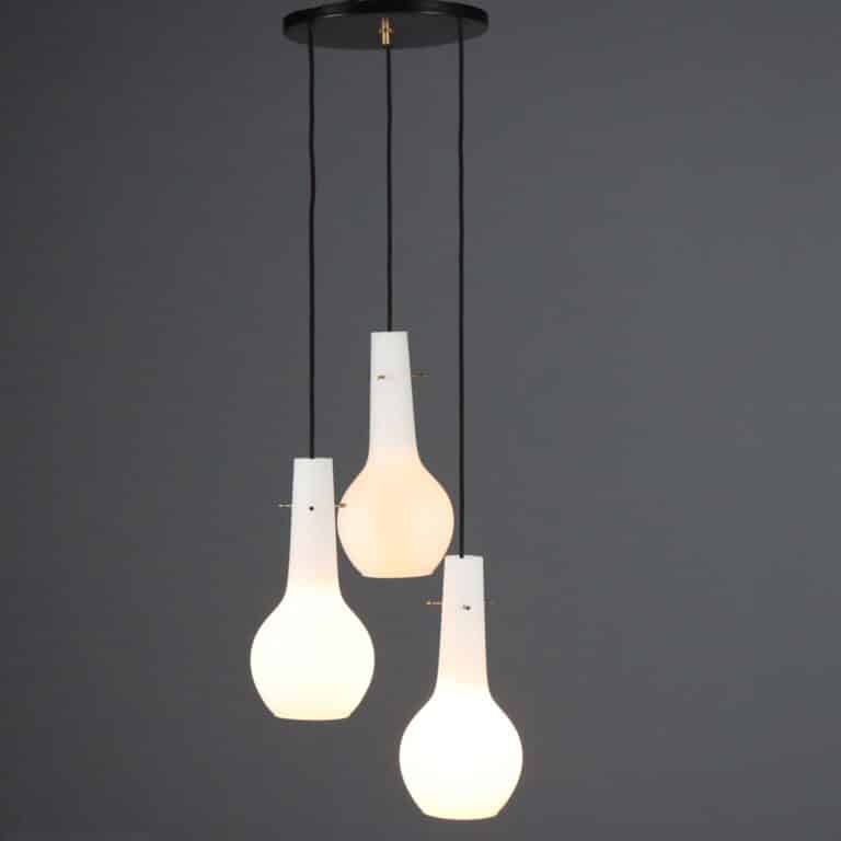 Lampada anni '60 a tre punti luce