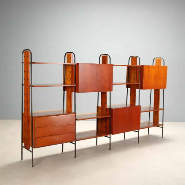 Libreria autoportante anni '60